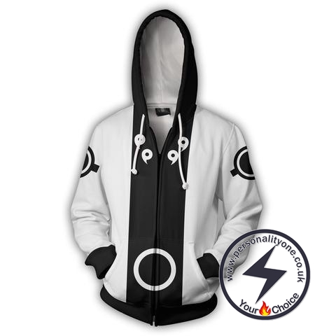 Naruto's Six Paths Sage Mode Zip Up Hoodie Jacket